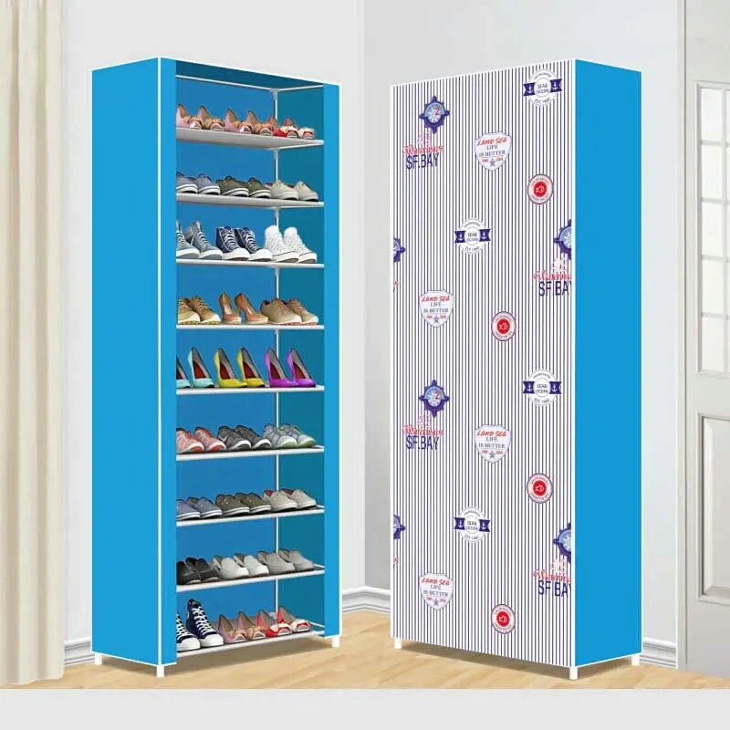 10 layer shoe rack