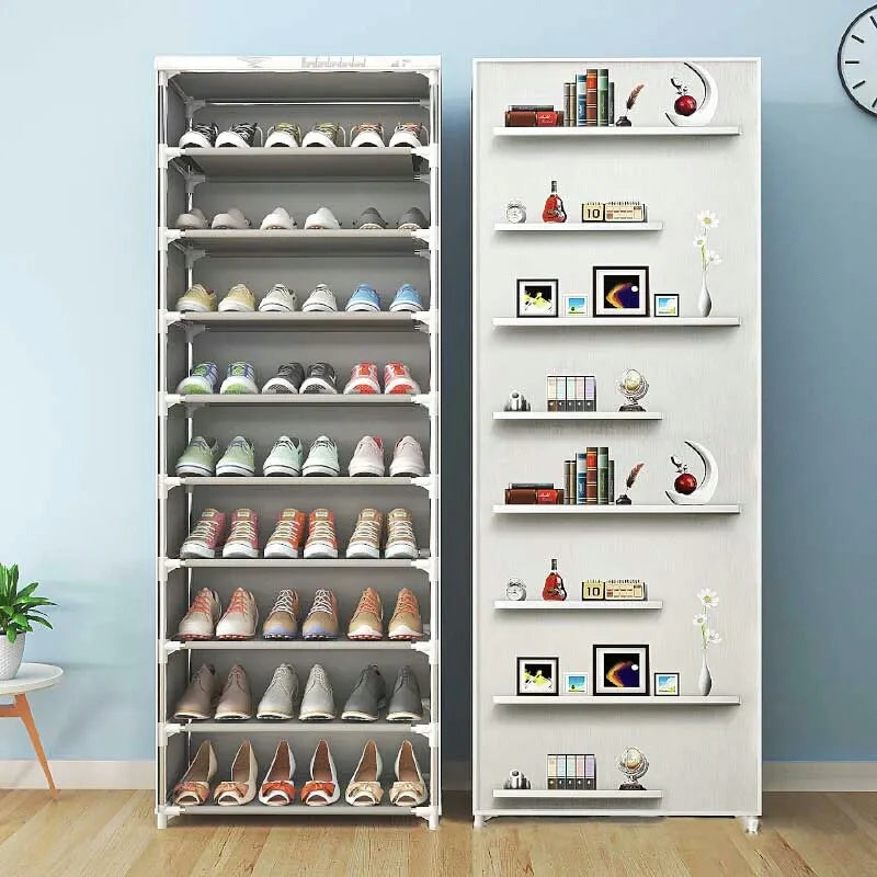 10 layer shoe rack