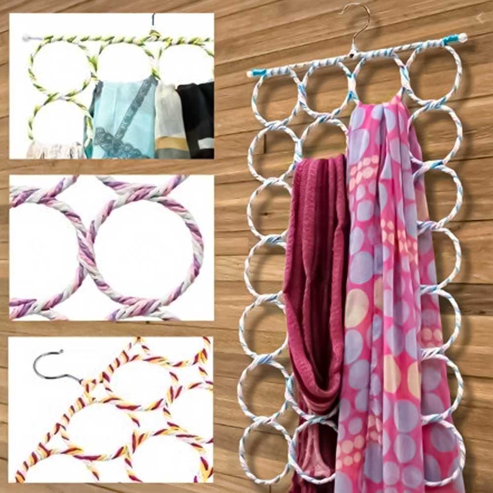 28 Hole Scarf Hanger