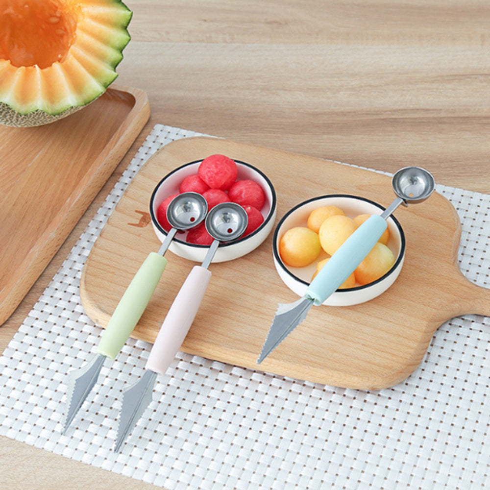 2 In 1 Melon Scoop Knife