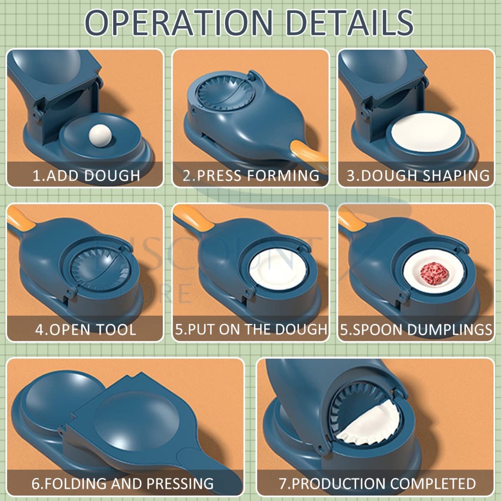 2 in 1 Dumpling Maker