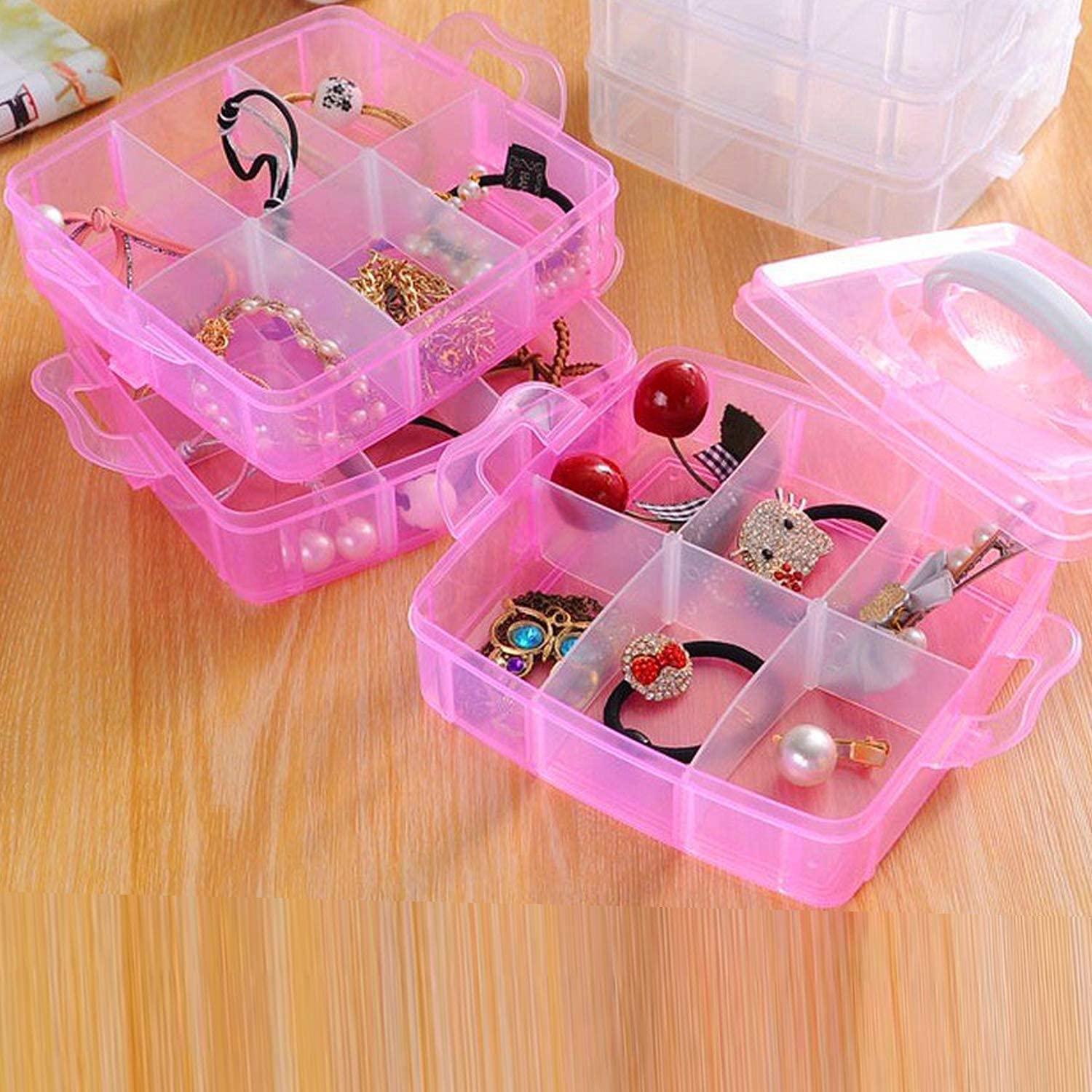 3 Layer Clear Storage Box