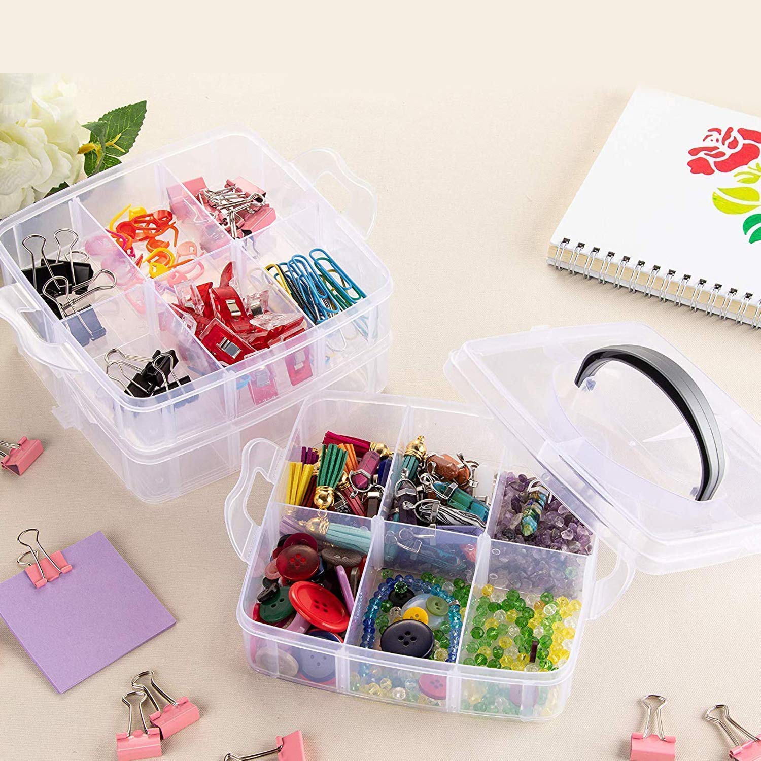 3 Layer Clear Storage Box