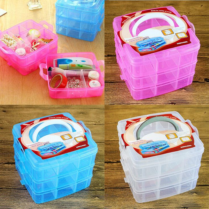 3 Layer Clear Storage Box