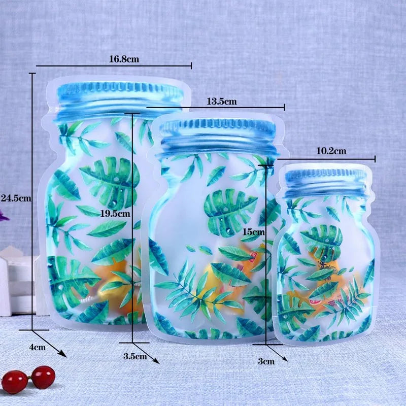 3pcs Mason Jar Food Storage Bags