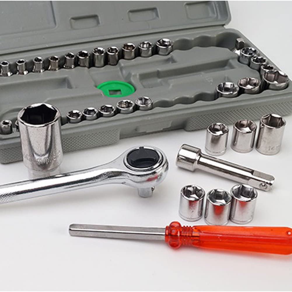 40 Pcs Socket Wrench Set
