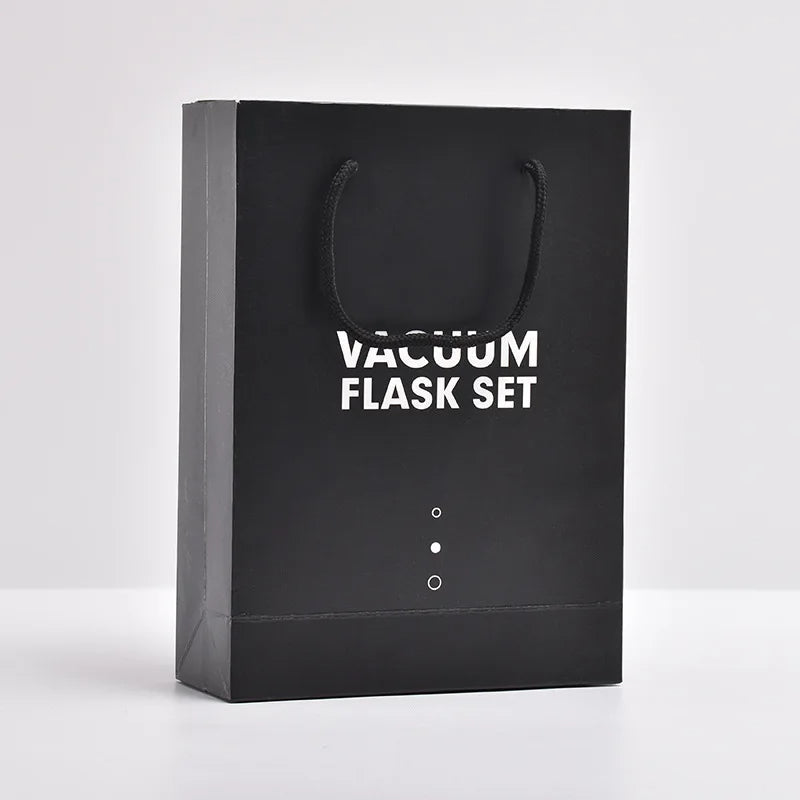 500ML Stainless Steel Vacuum Flask Set