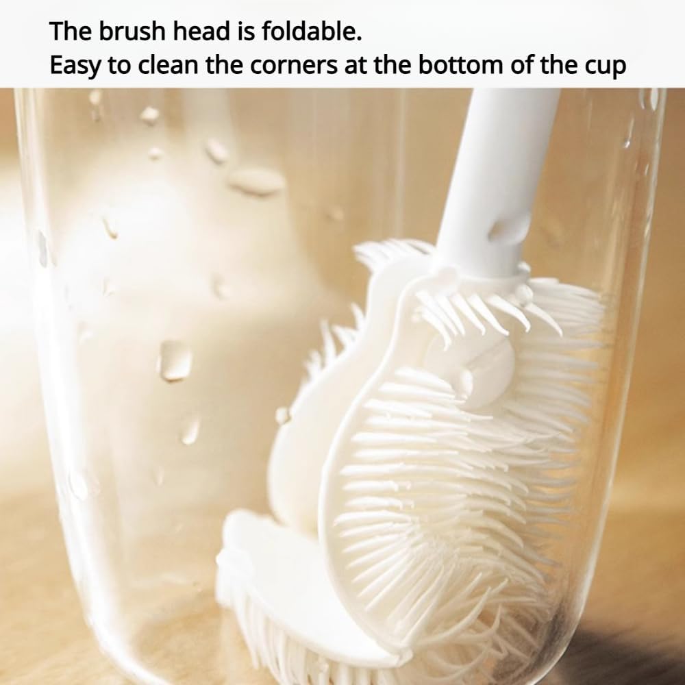 Multifunctional Silicone Bottle Cleaning Brush