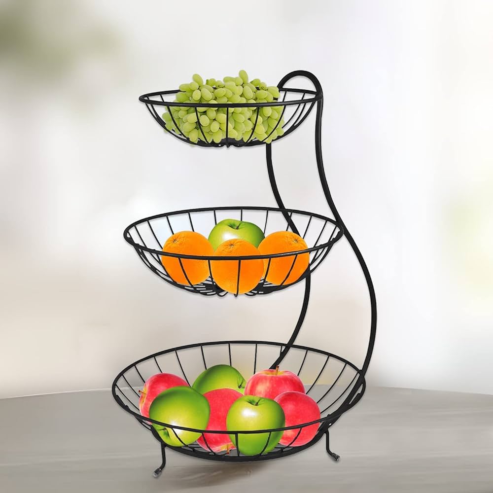 3 Tier Fruit and Vegetable Basket