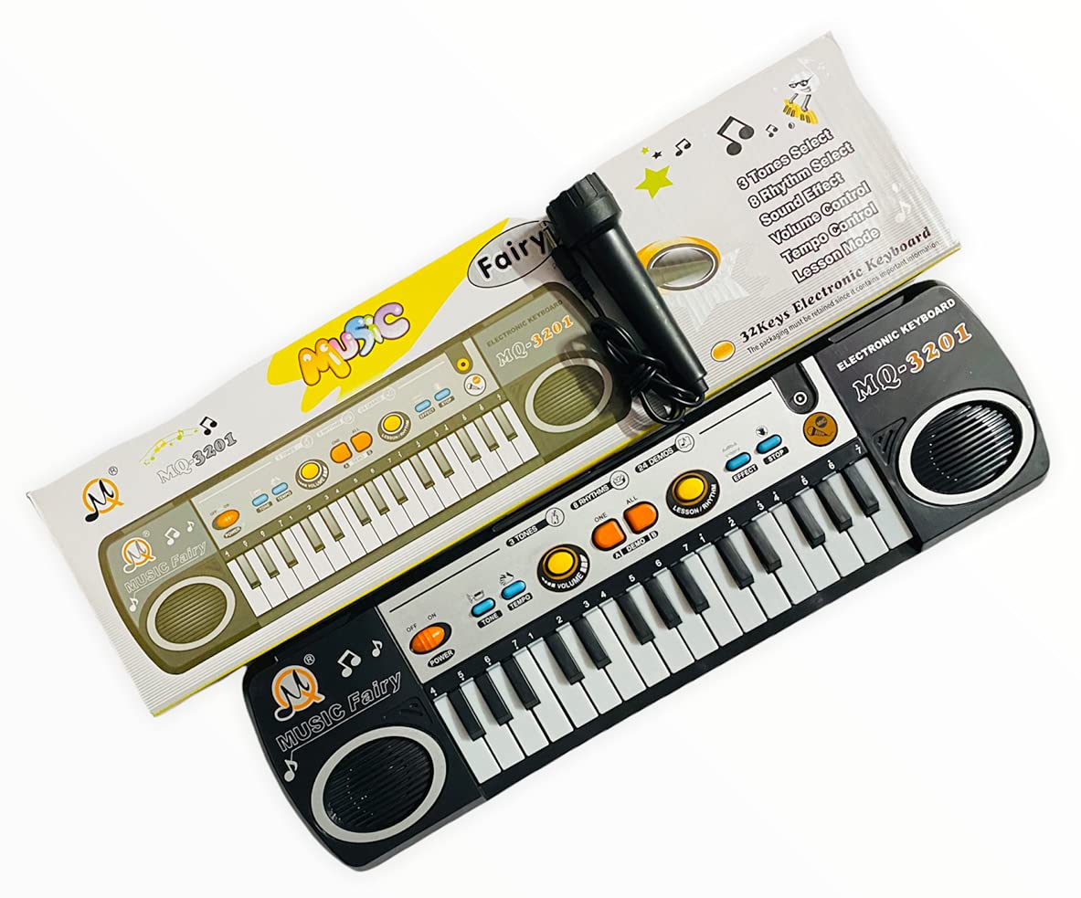 Piano Keyboard with Microphone