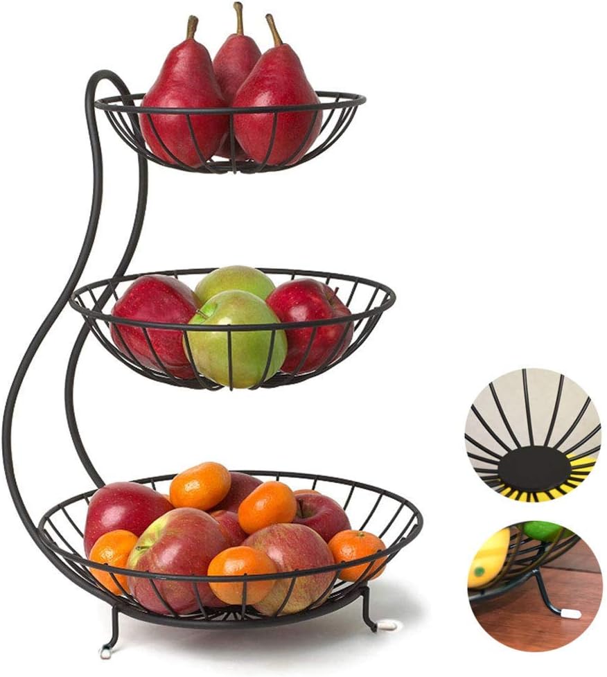 3 Tier Fruit and Vegetable Basket