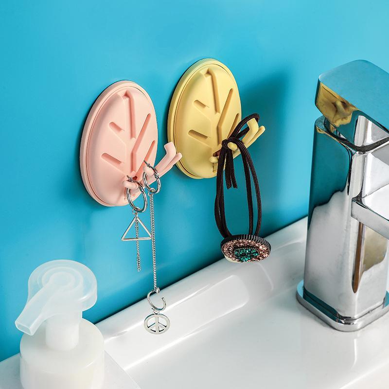 Adhesive Foldable Branches Hook