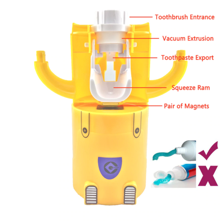 Cartoon Automatic Toothpaste Dispenser