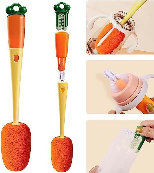 3 in 1 Bottle Cleaning Brush
