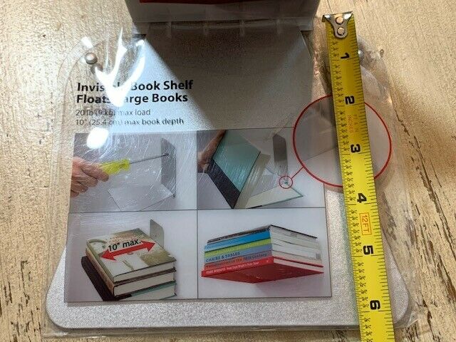 Conceal Invisible Floating Bookshelf