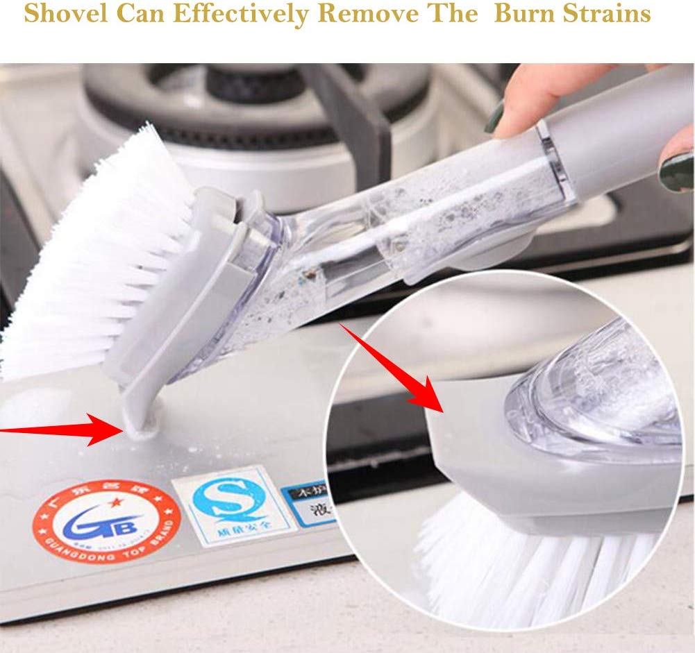 Dishwashing Brush With Handle