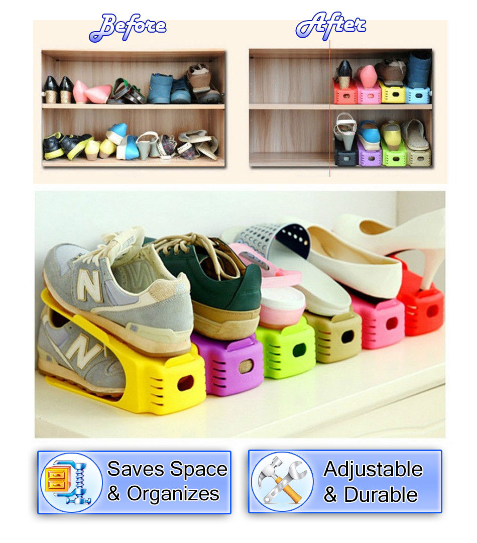 Double Shoe Storage Slots