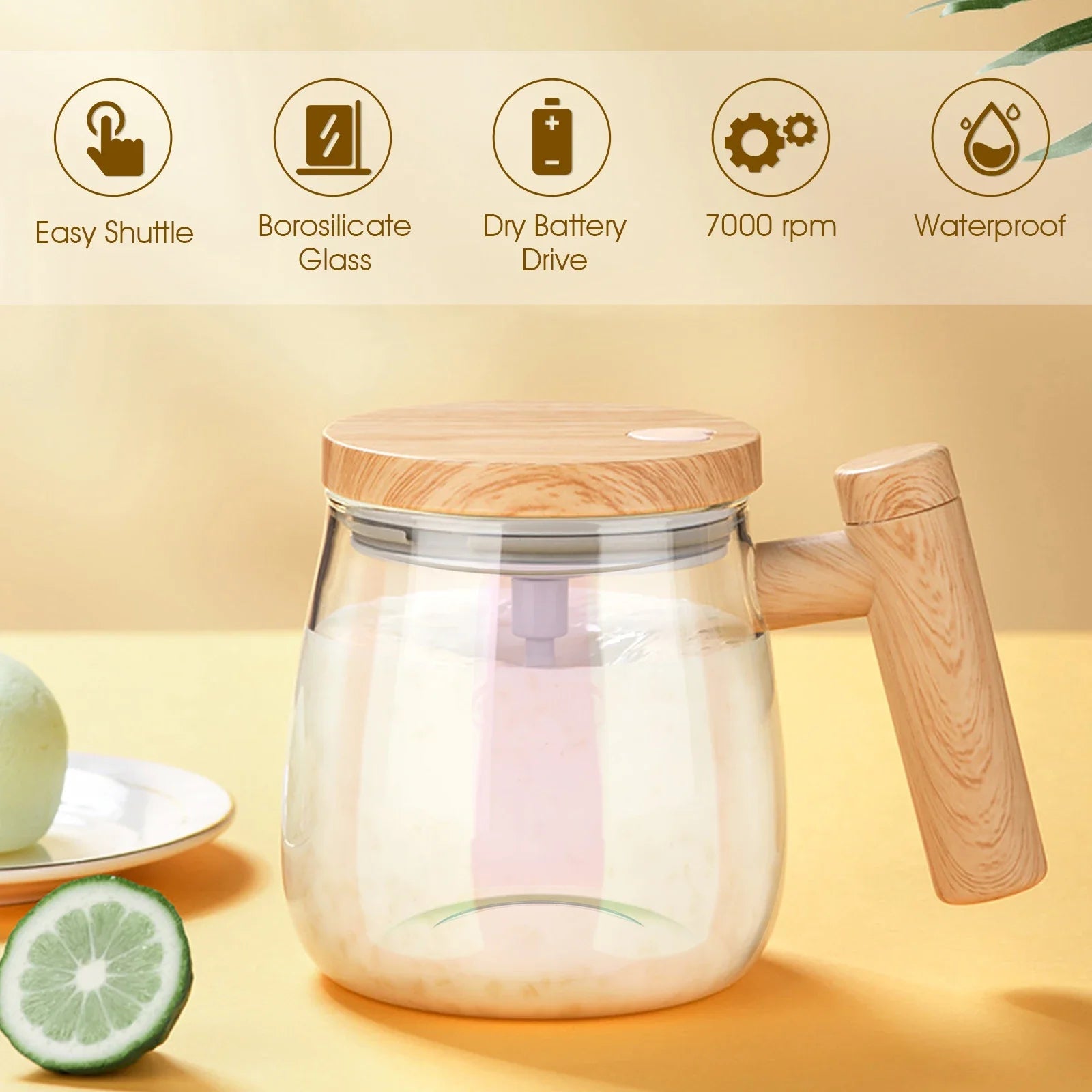 Electric High Speed Mixing Mug