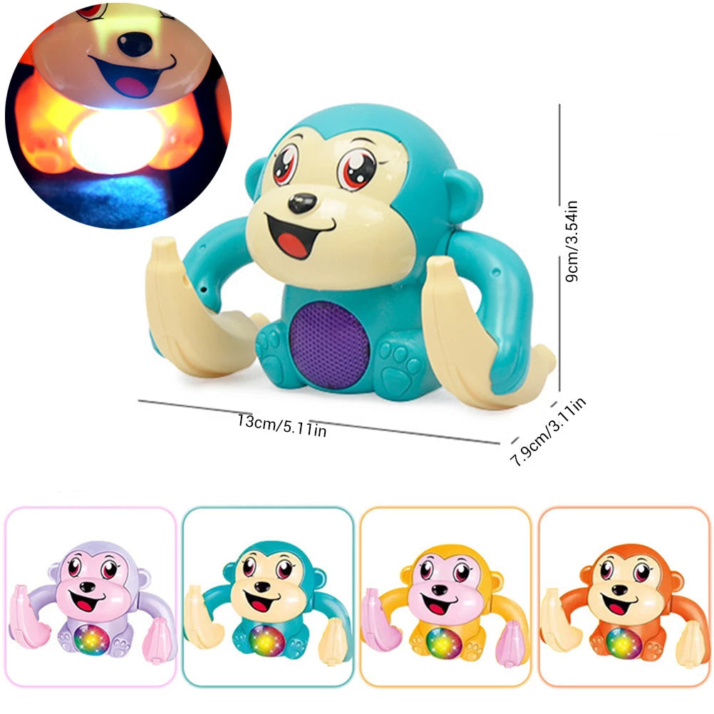 Electric Rolling Monkey Toy