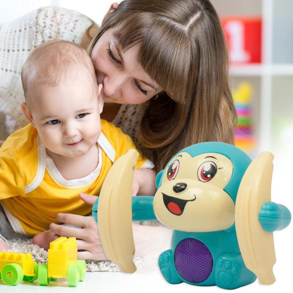 Electric Rolling Monkey Toy