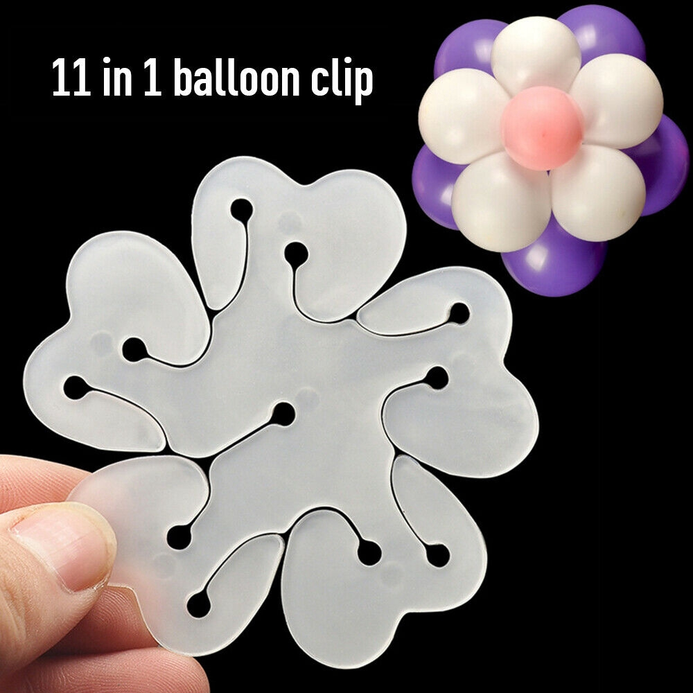 Flower Shape Balloon Clips