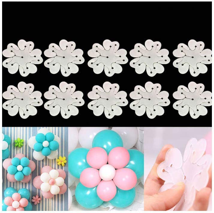 Flower Shape Balloon Clips