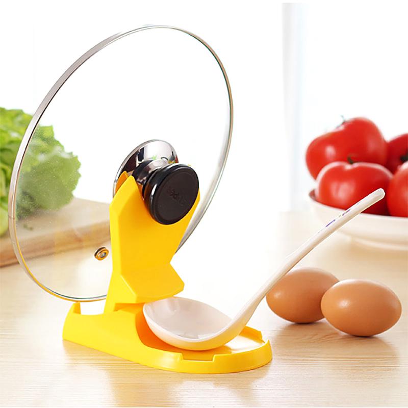 Foldable Lid Spoon Holder