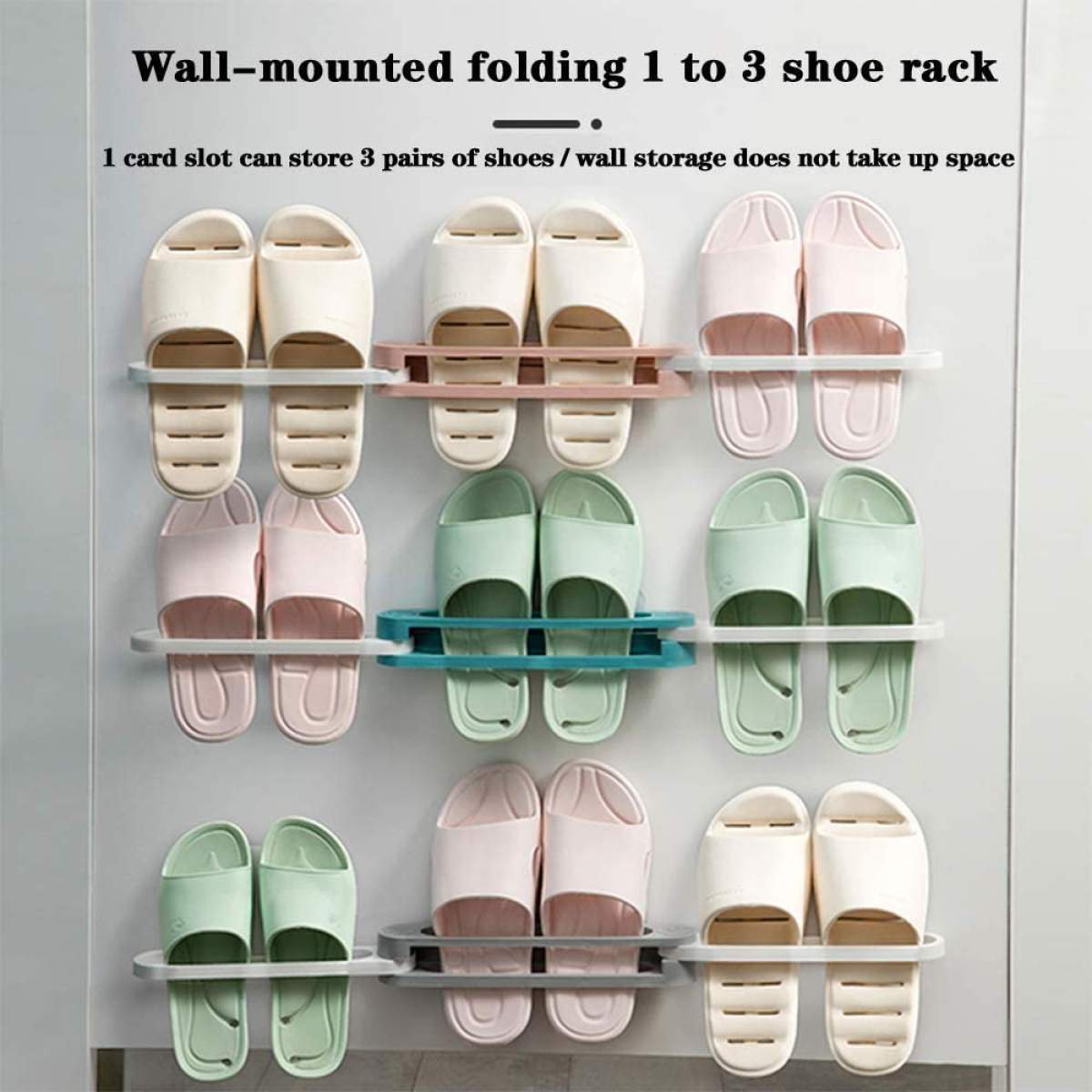 Foldable Slipper Shoe Holder