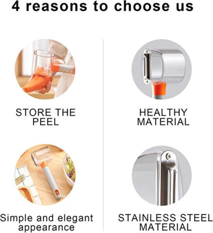 Fruit Vegetable Cup Peeler