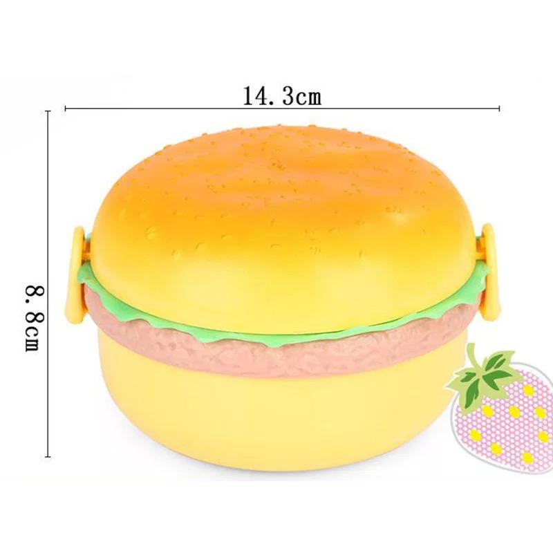 Hamburger Lunch Box