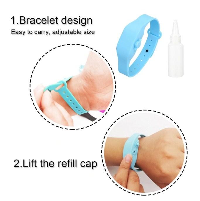Hand Sanitizer Wristband