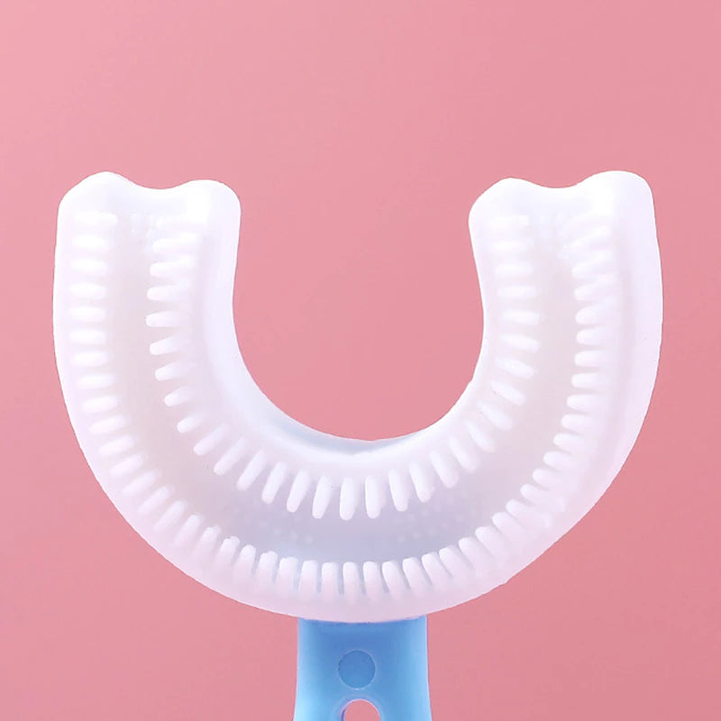 Kids U-shaped Silicone Toothbrush