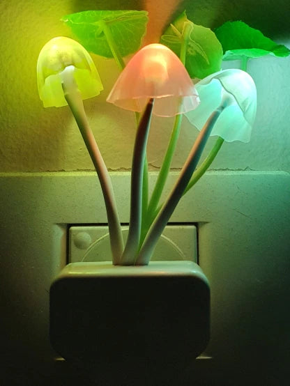 LED Mushroom Night Light