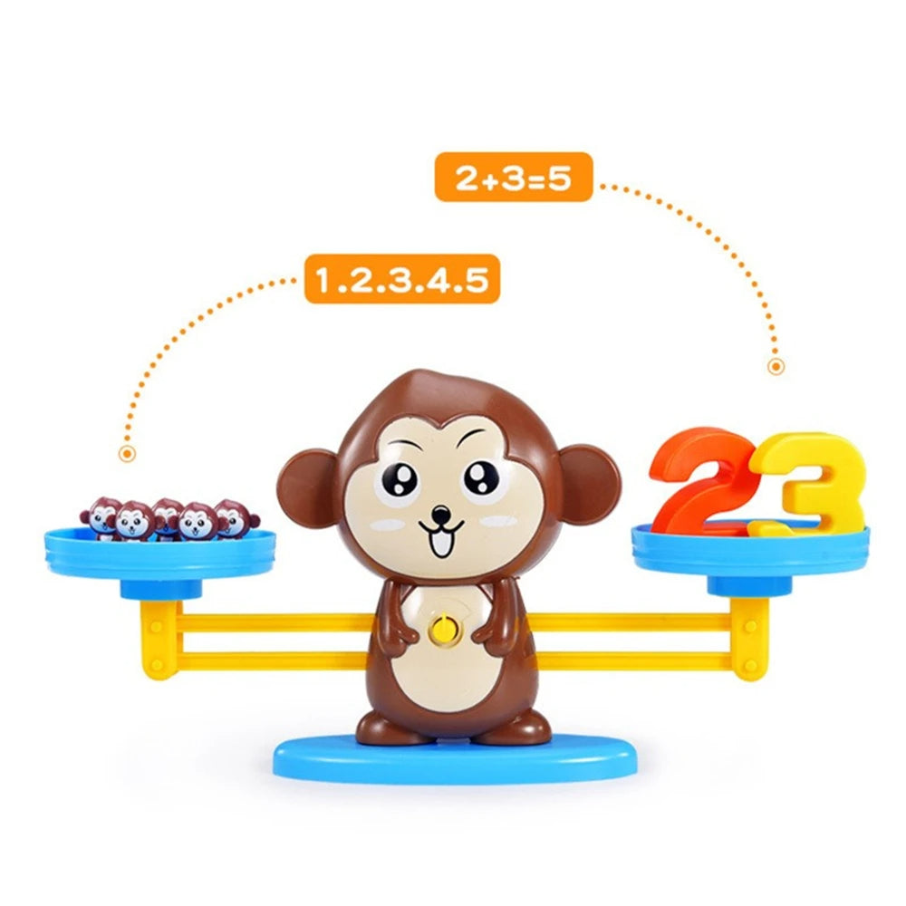 Monkey Balance Math Game
