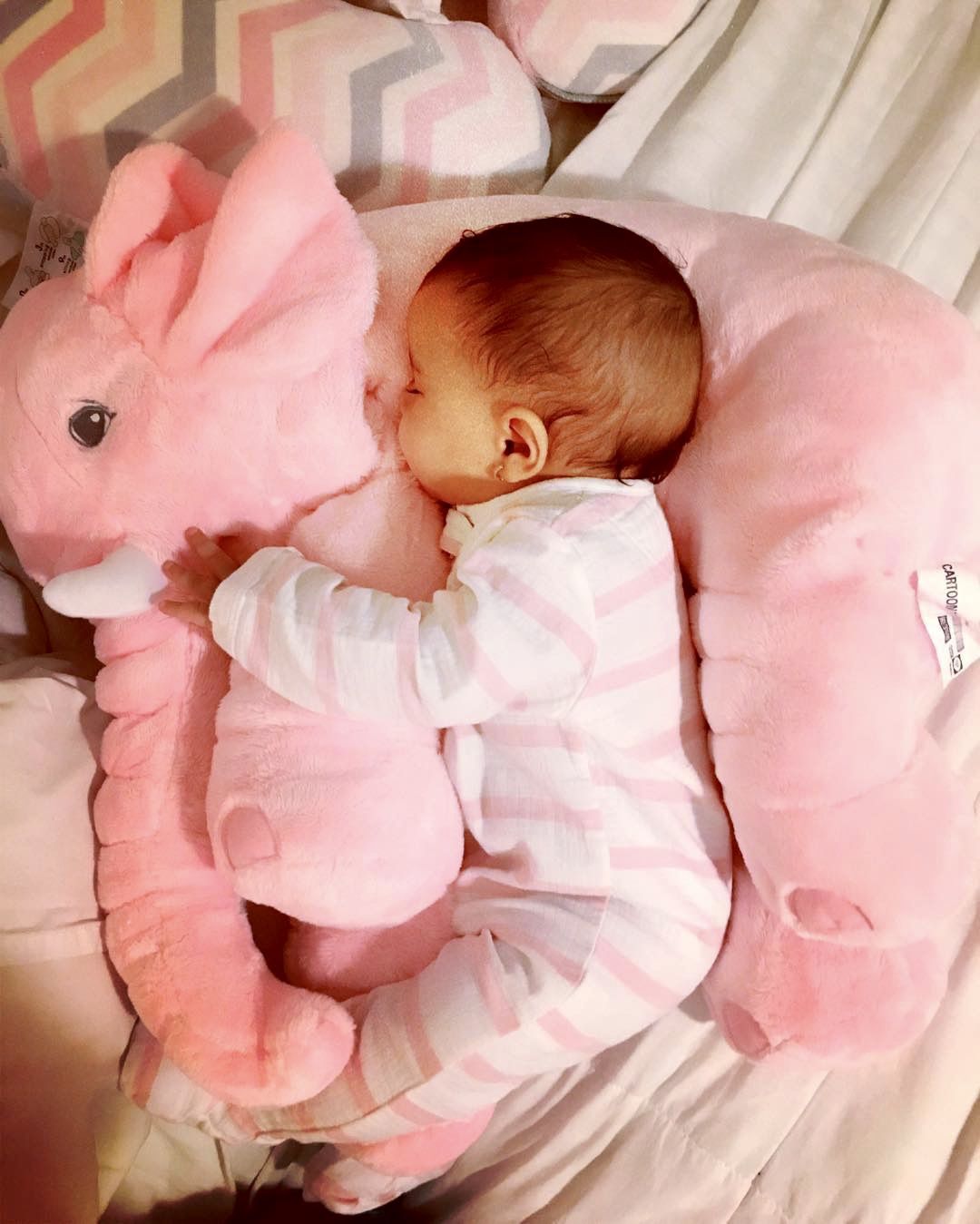 Plush Elephant Toy Pillow