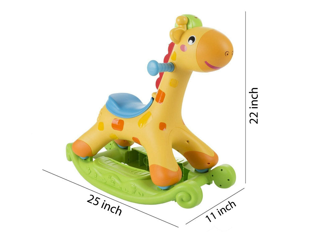 Rocking & Riding Giraffe