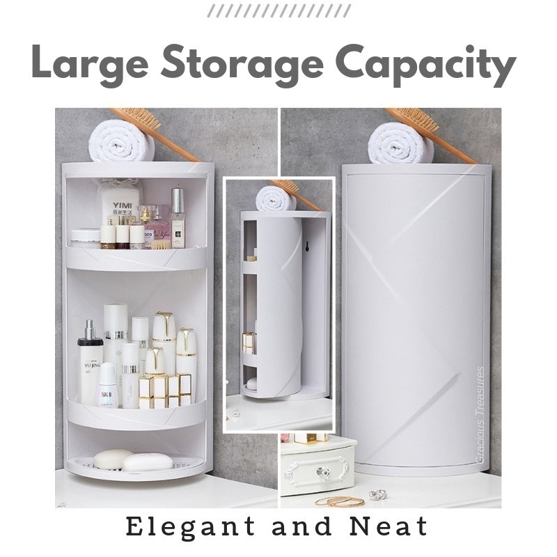 Rotating Corner Storage Rack