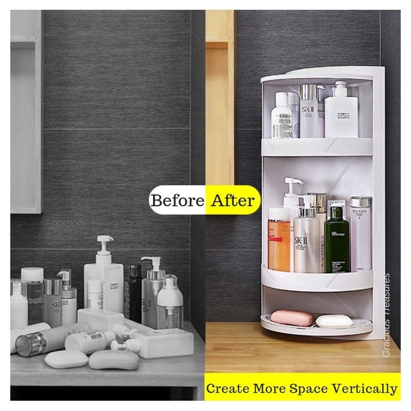 Rotating Corner Storage Rack
