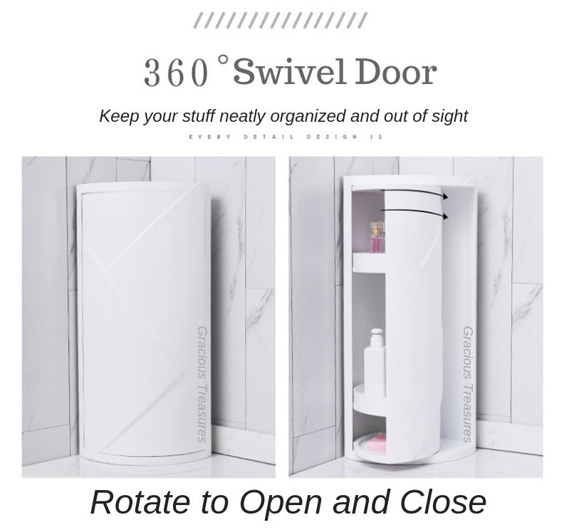 Rotating Corner Storage Rack