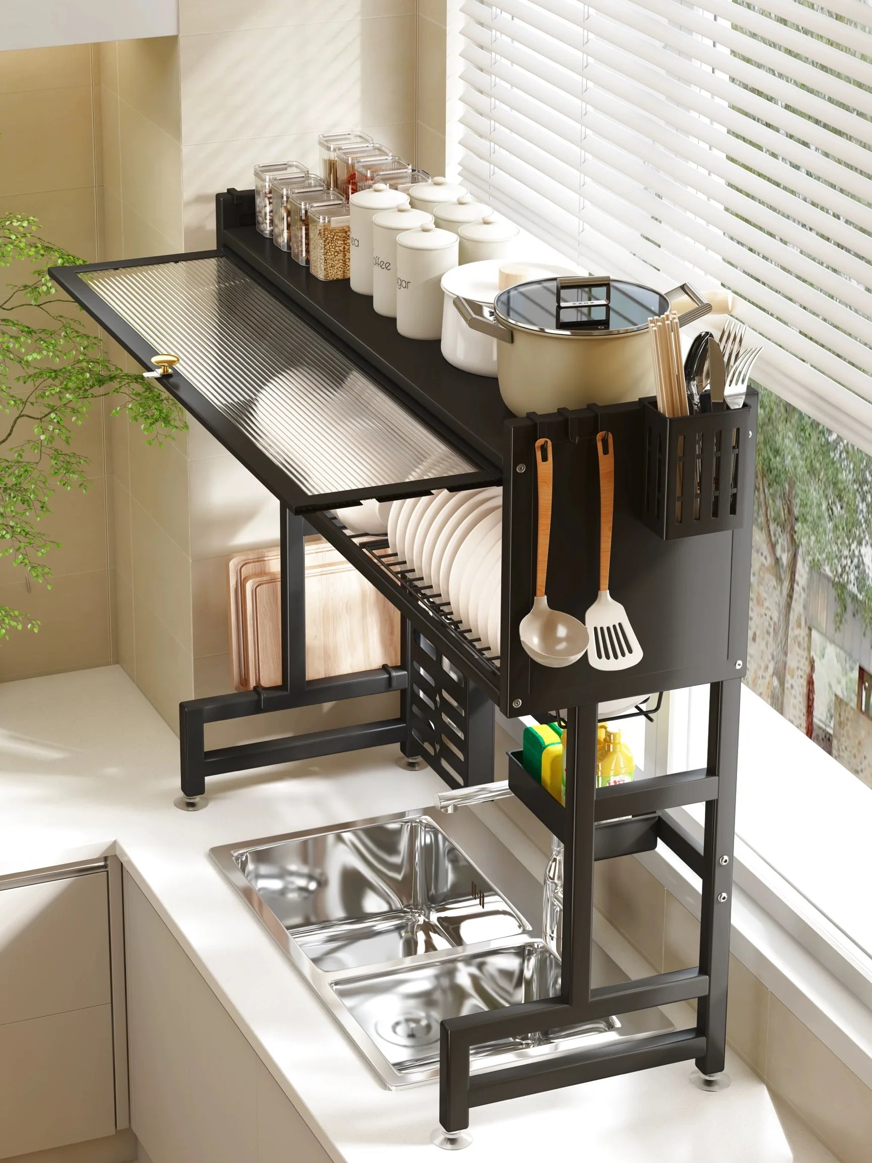 Multifunction Dish Rack