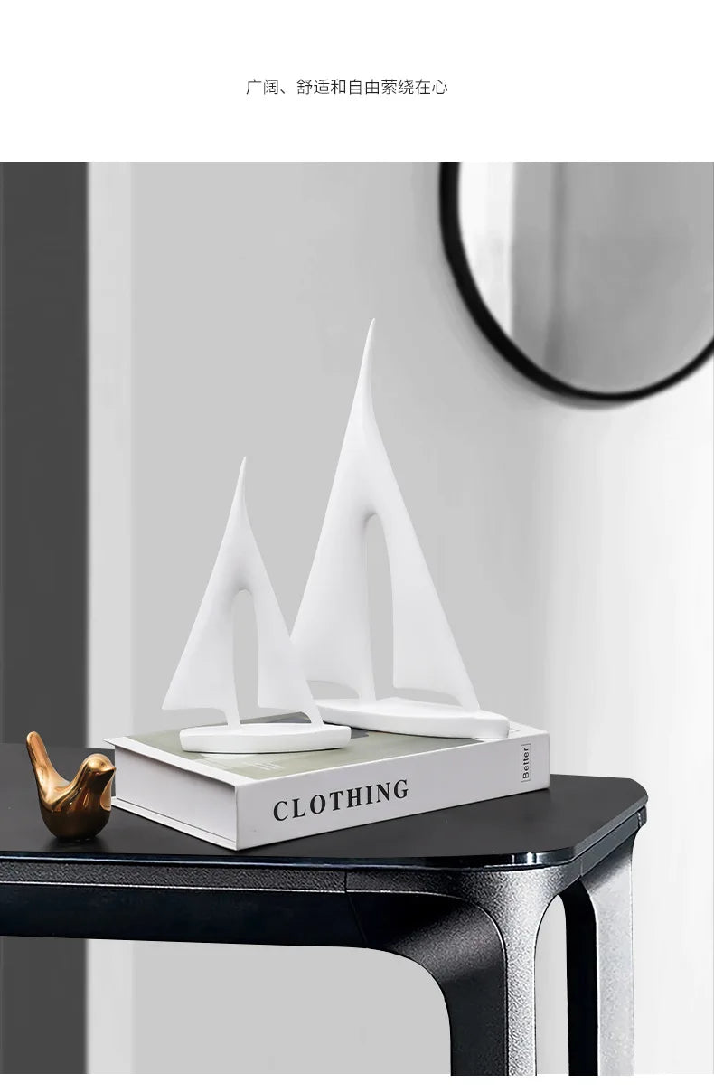 Resin Sailboat Ornament
