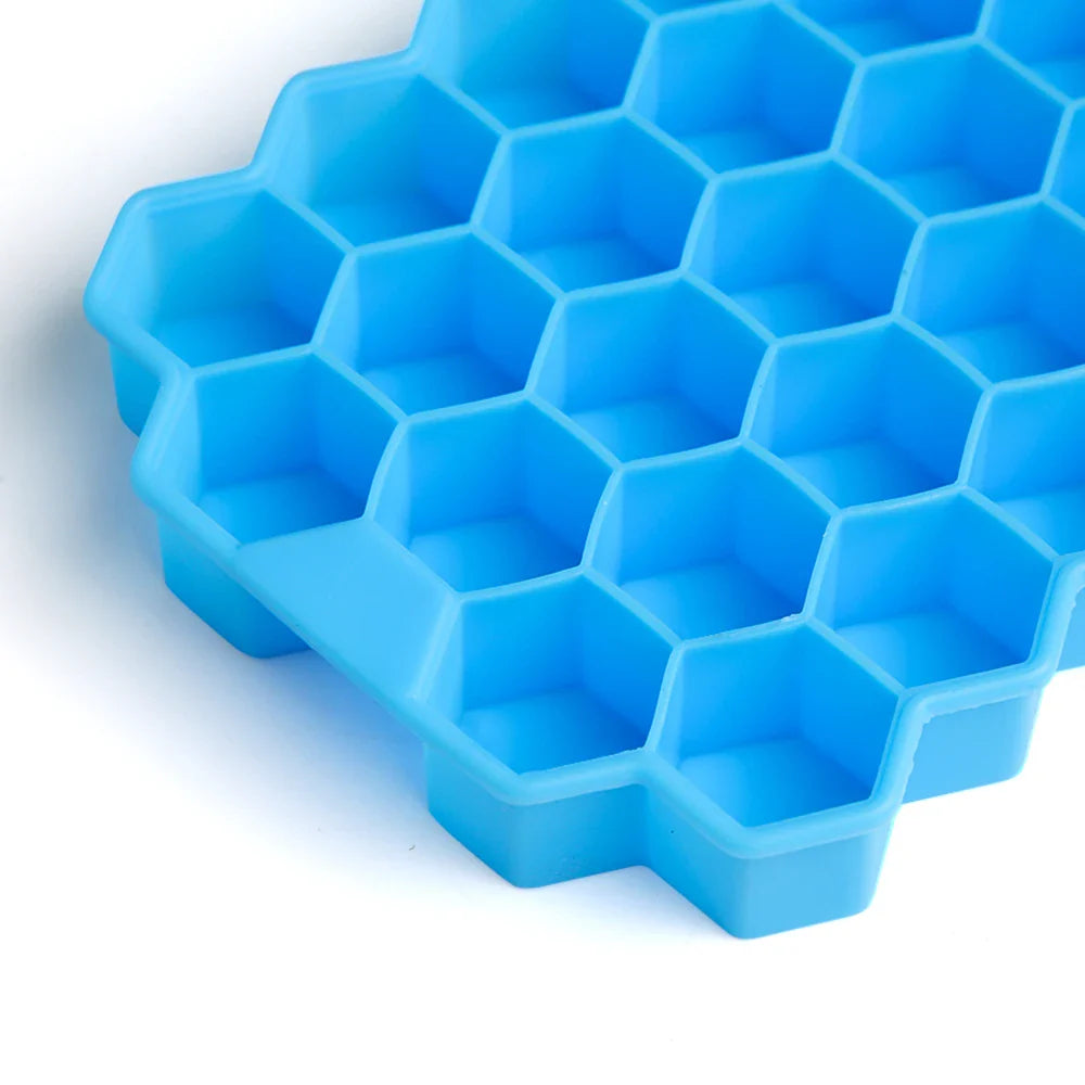 Honeycomb Ice Cube Tray With Lid