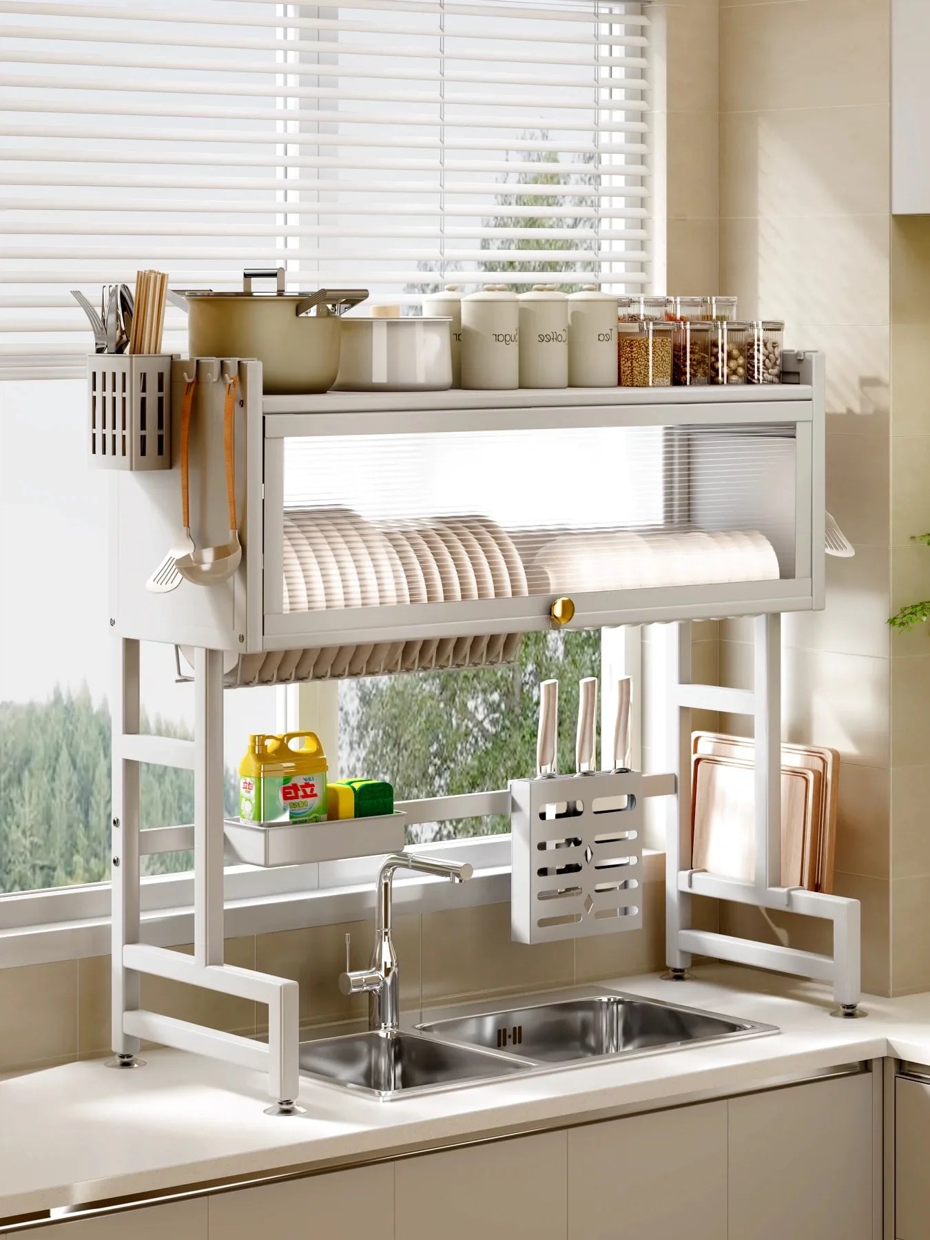 Multifunction Dish Rack