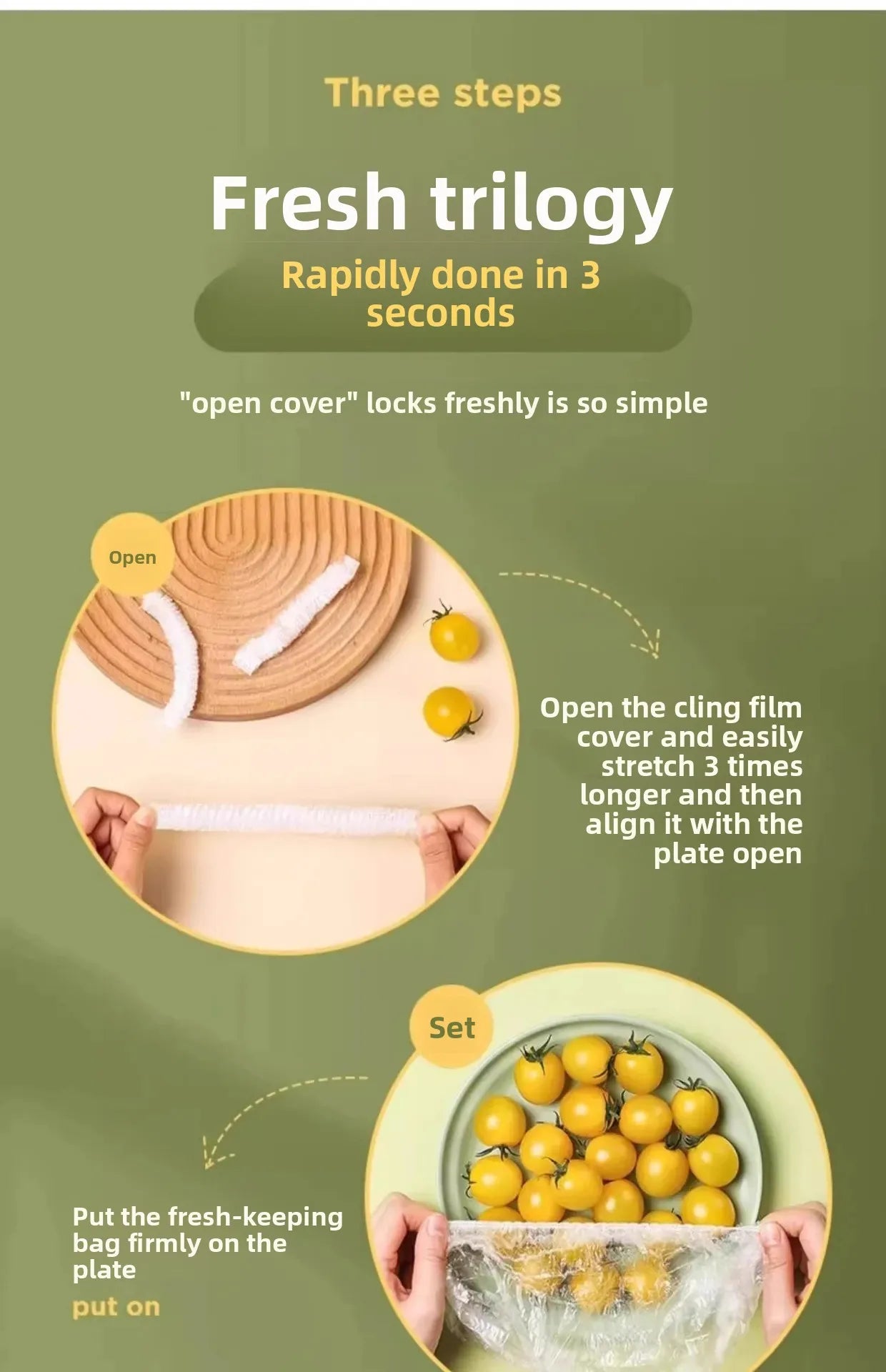 Transparent Food Cover