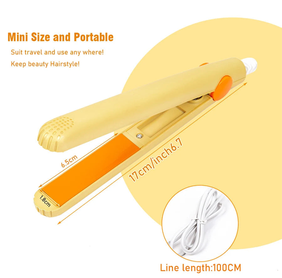 Portable Hair Straightening Iron