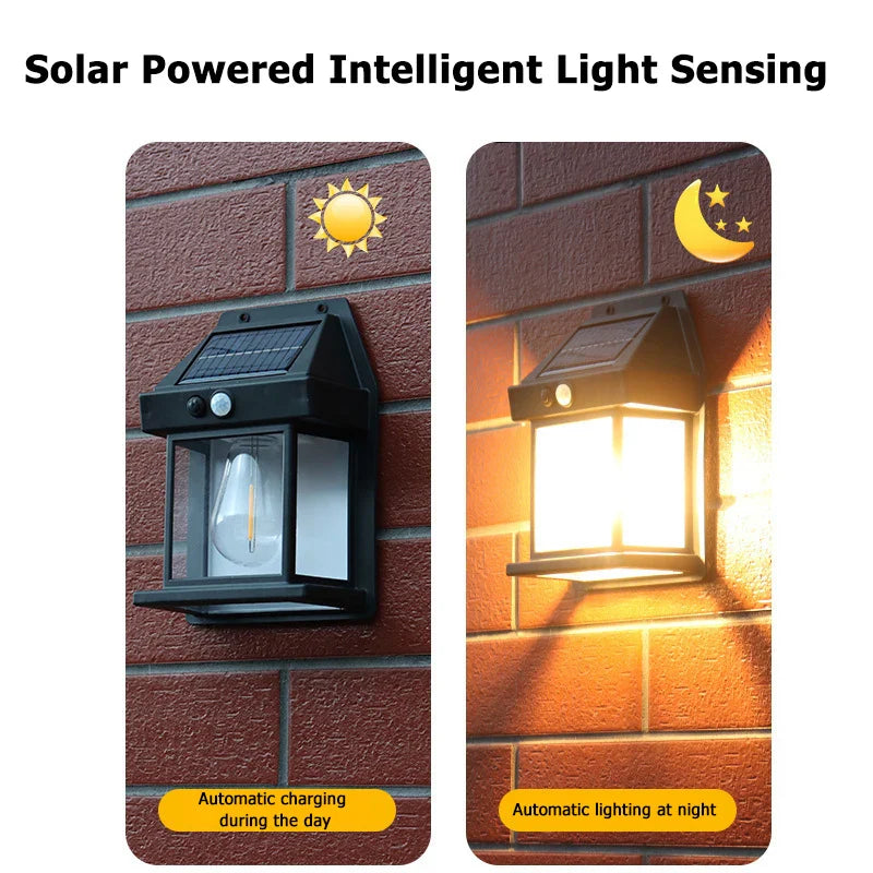 Smart Solar Wall Lamp