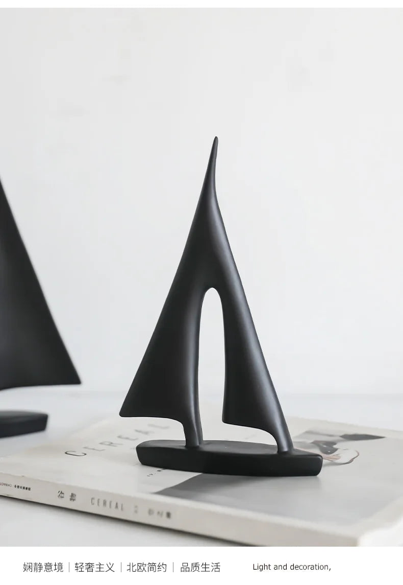 Resin Sailboat Ornament