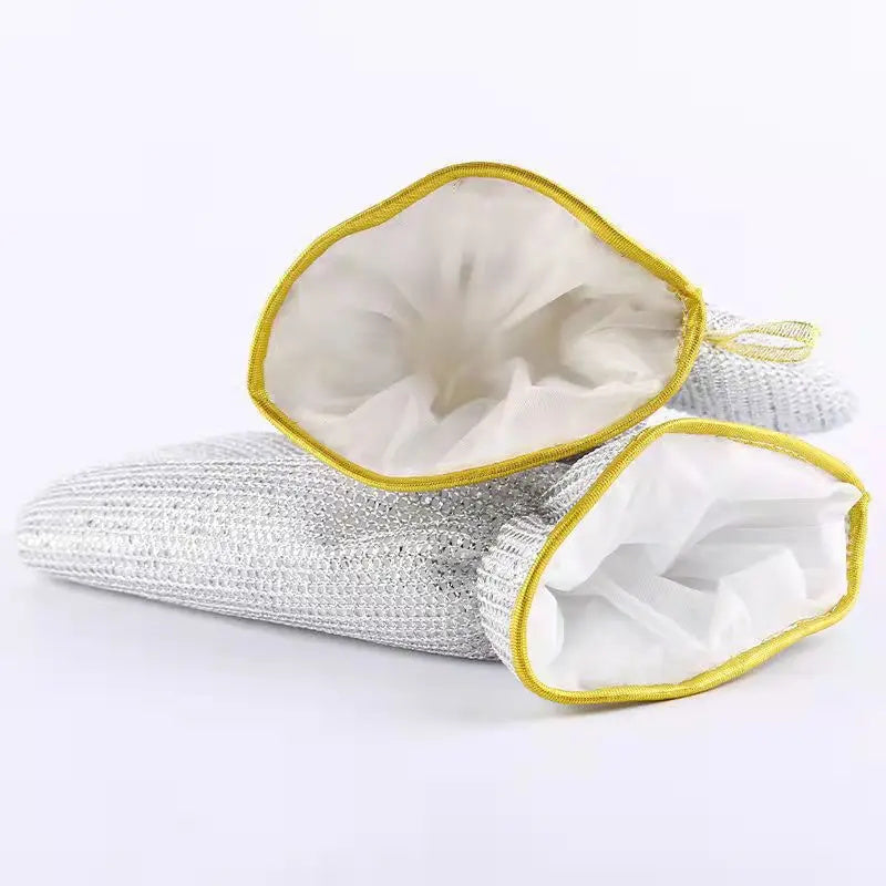 Silver Dishwashing Gloves