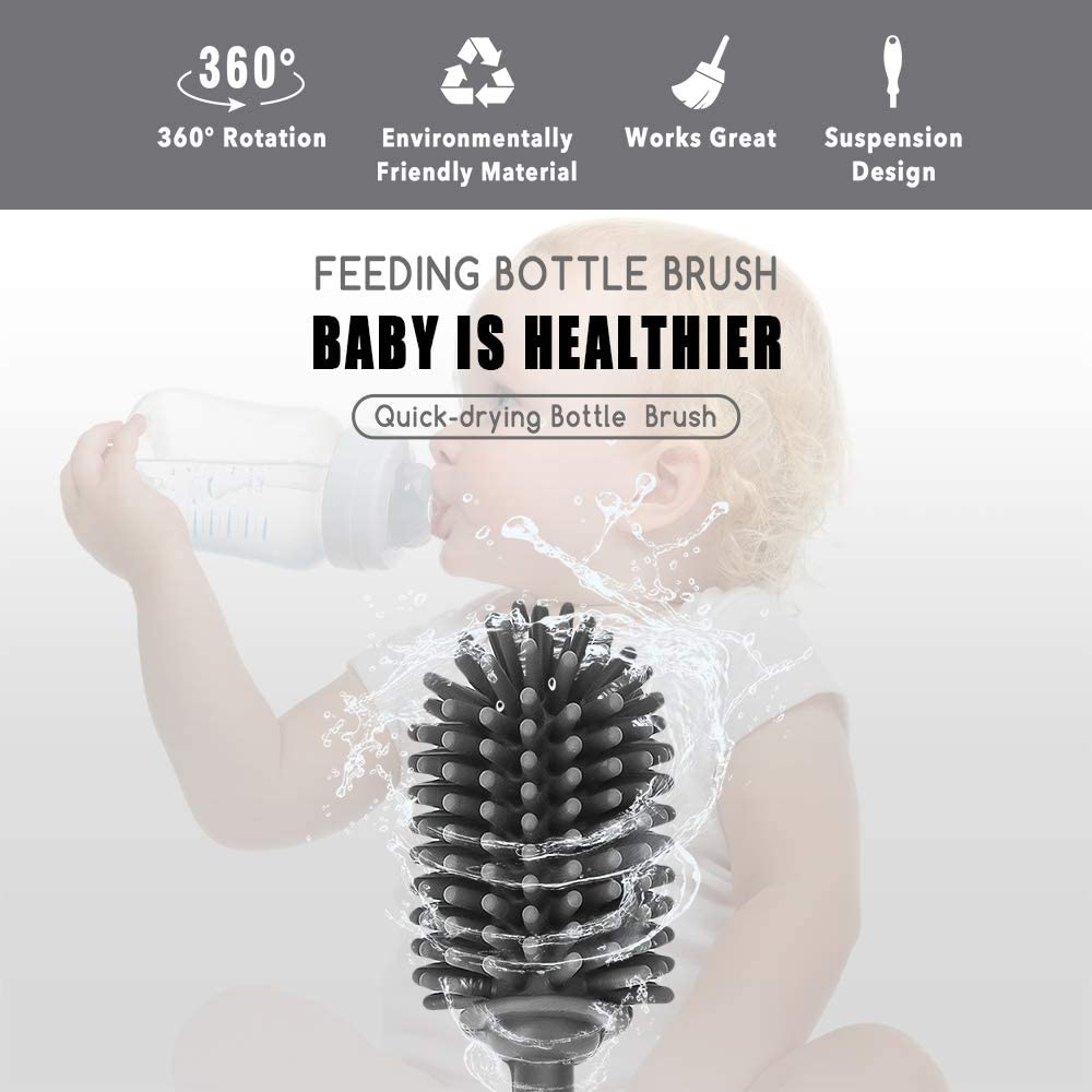Silicone Bottle Cleaning Brush