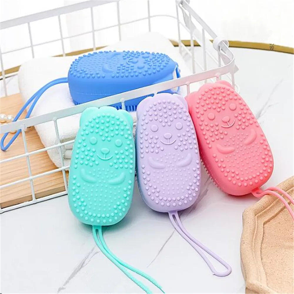 Silicone Scrubbing Bath Brush